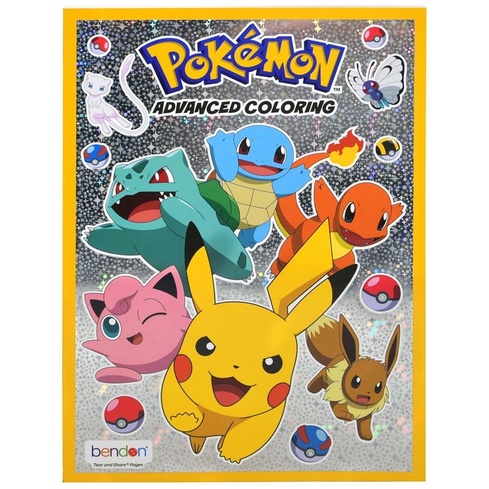 Pokemon Advanced Coloring Book