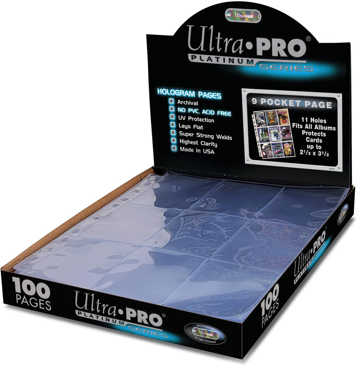 Ultra Pro 9 Pocket Pages Box
