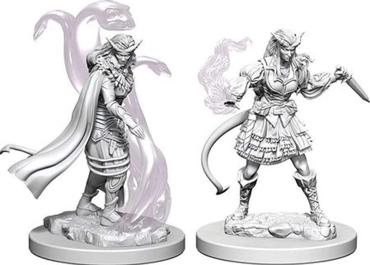 Nolzur's Marvelous Miniatures: Tiefling Warlock Female