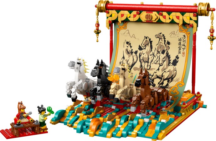LEGO 80119 Galloping Horses Canvas product image