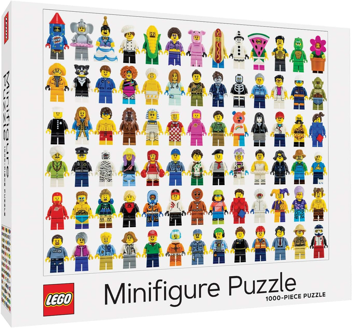 Lego Minifigure 1000pc Puzzle