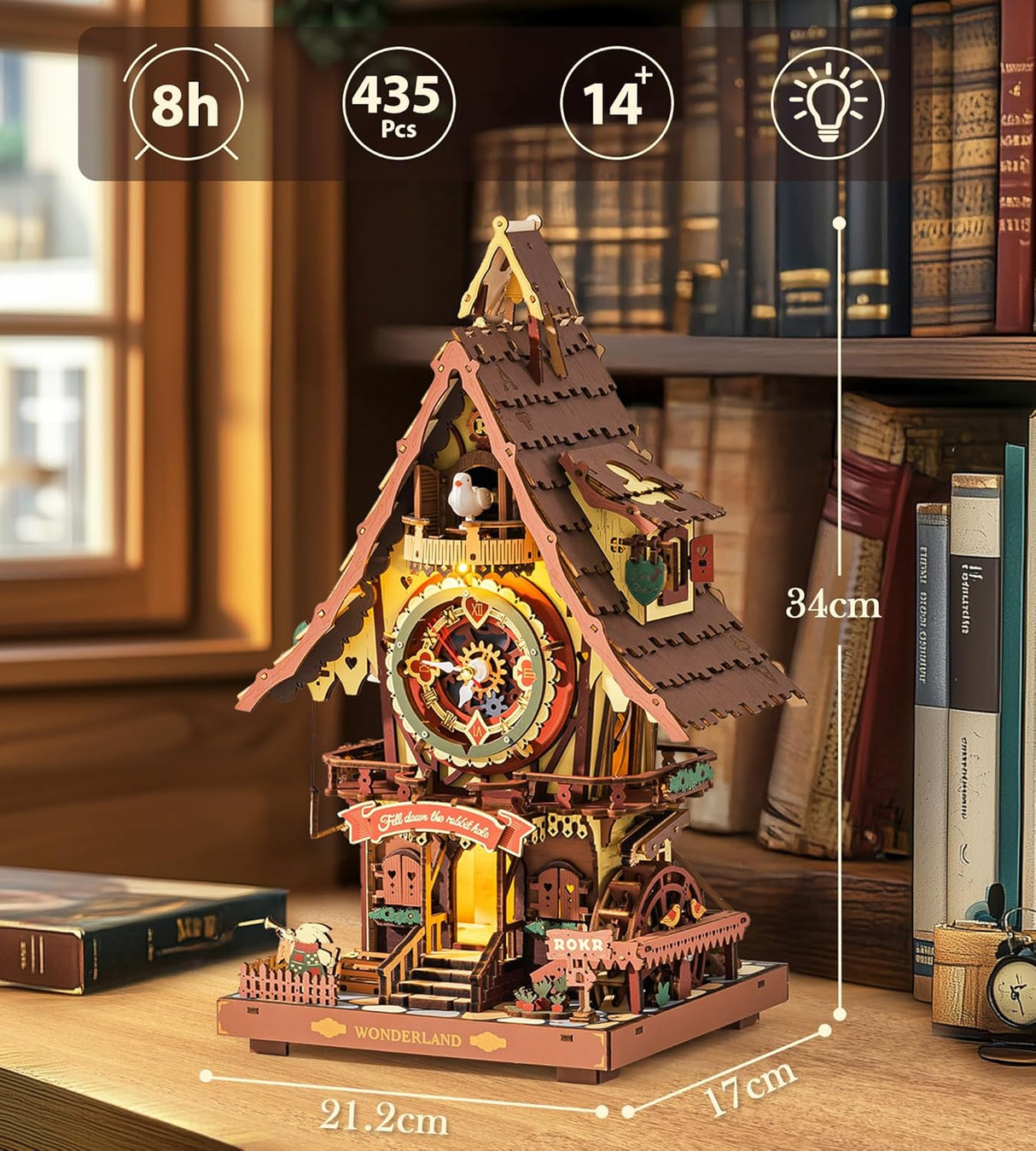 Rolife Cukoo Clock