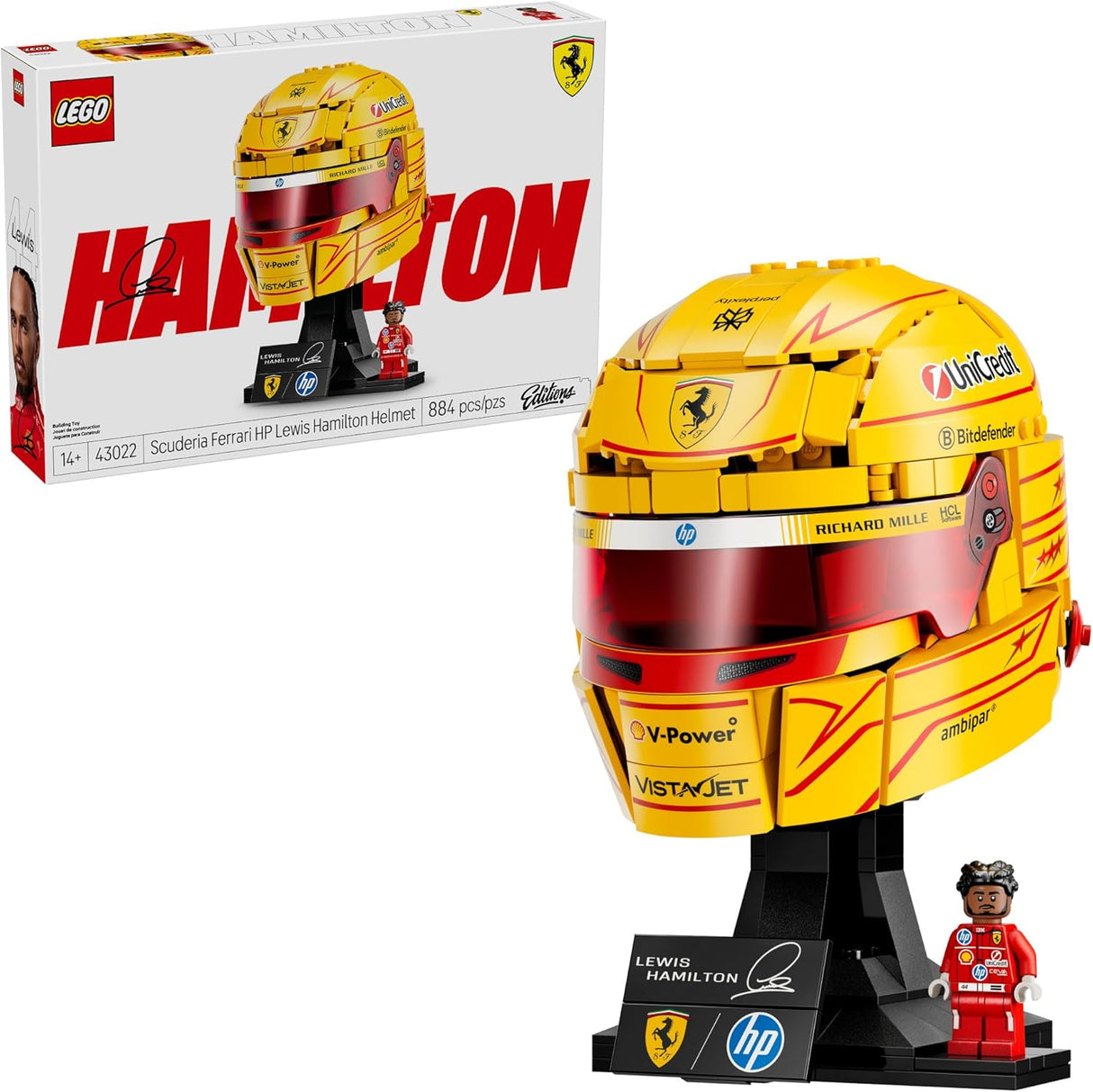 Scuderia Ferrari HP Lewis Hamilton Helmet