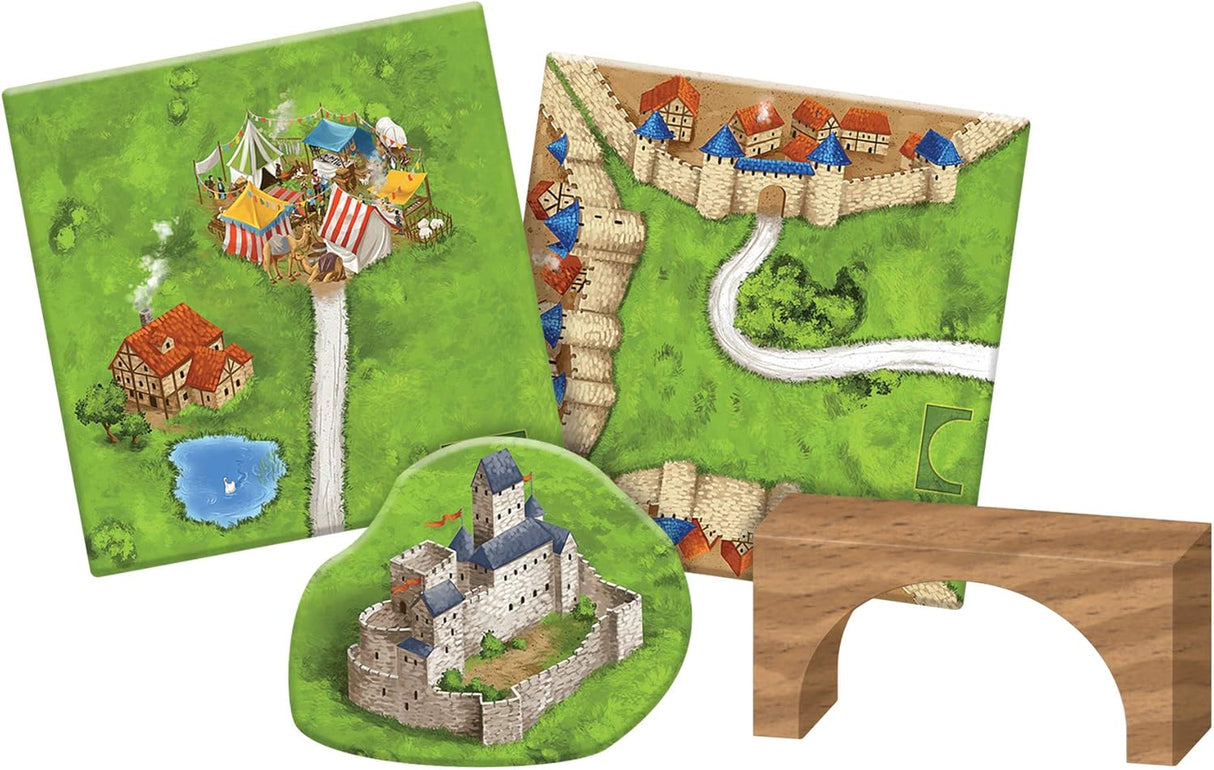 Carcassonne Expansion 8 Bridges, Castles, and Bazaars