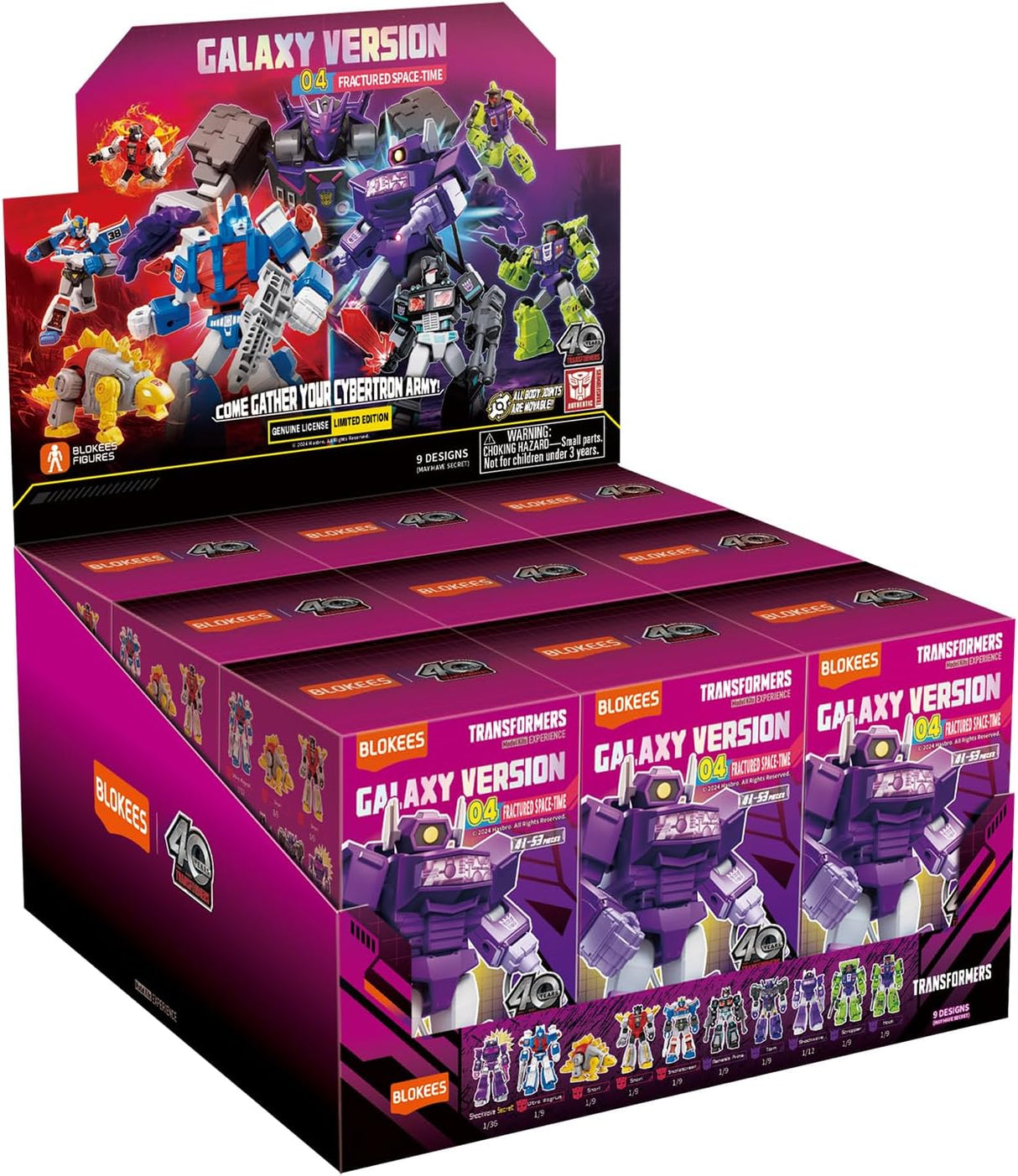 Blokees Transformers Galaxy 04 Pack