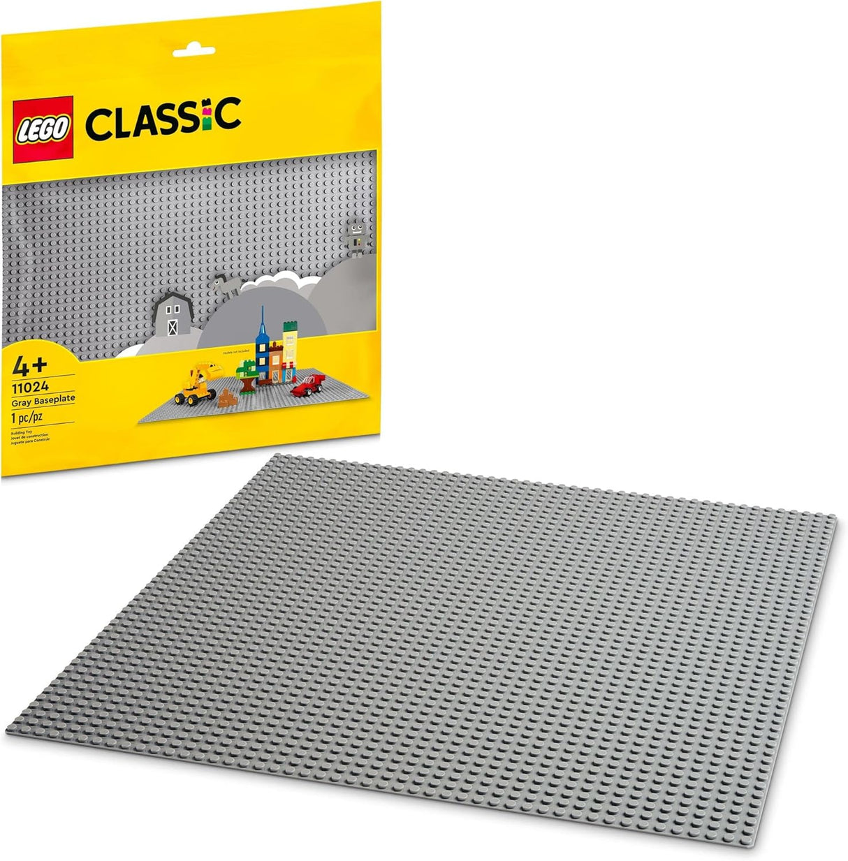 LEGO Gray Baseplate (Set 11024)