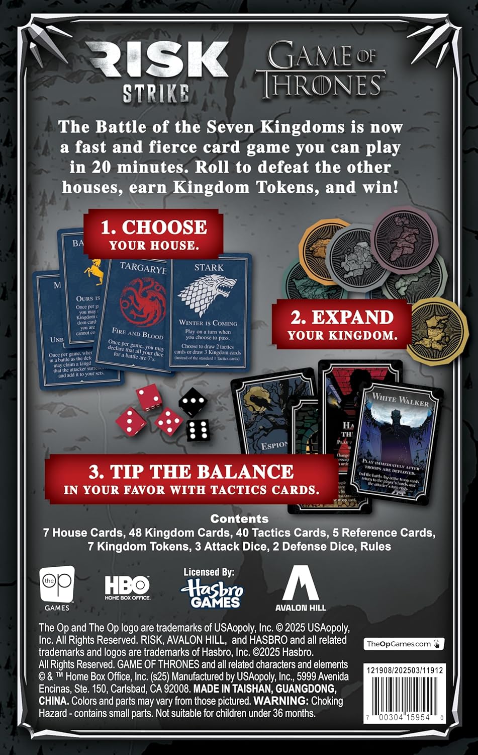 Risk Strike: Game of Thrones