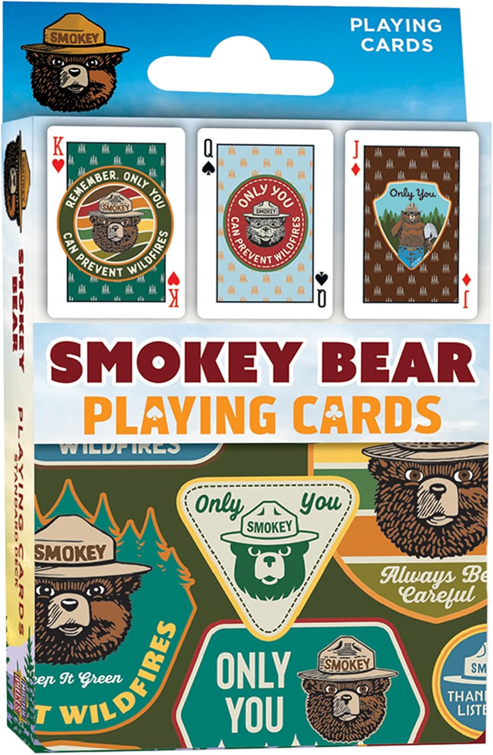 Smokey the Bear Playing Cards