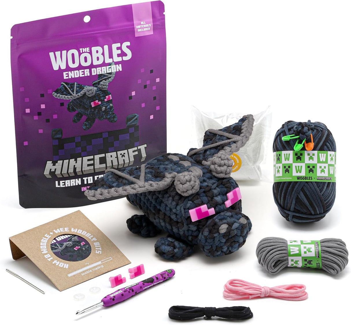 Woobles Ender Dragon Crochet Kit