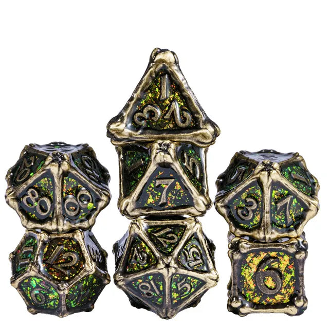 Metal Dragon Bones Gold & Purple