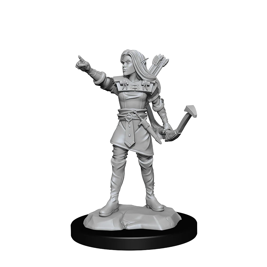 Nolzur's Marvelous Miniatures: Elf Ranger Female