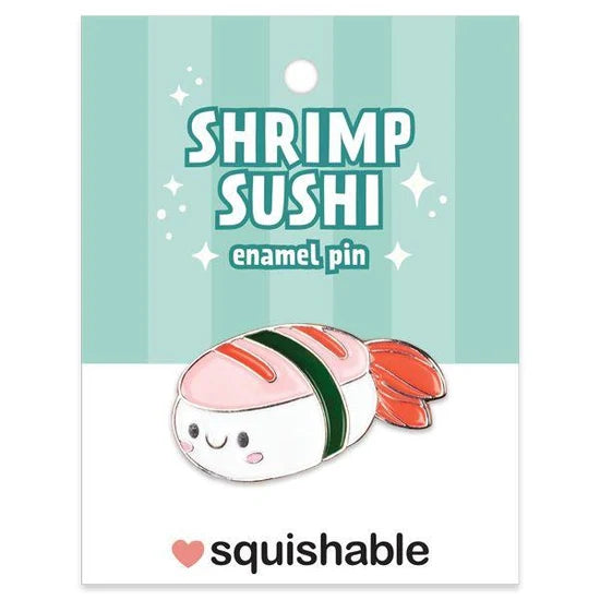 Enamel Pin - Shrimp Sushi