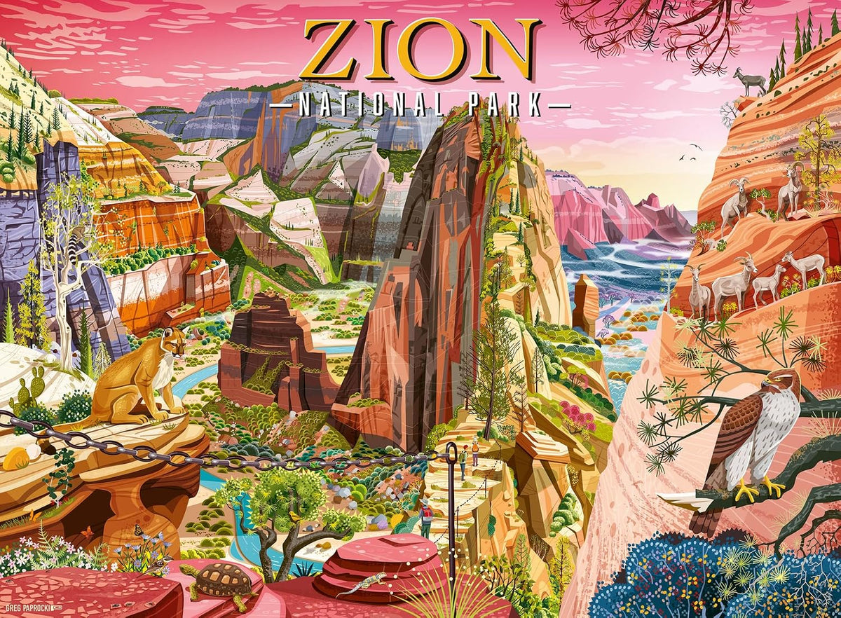 Zion National Park 500pc Puzzle