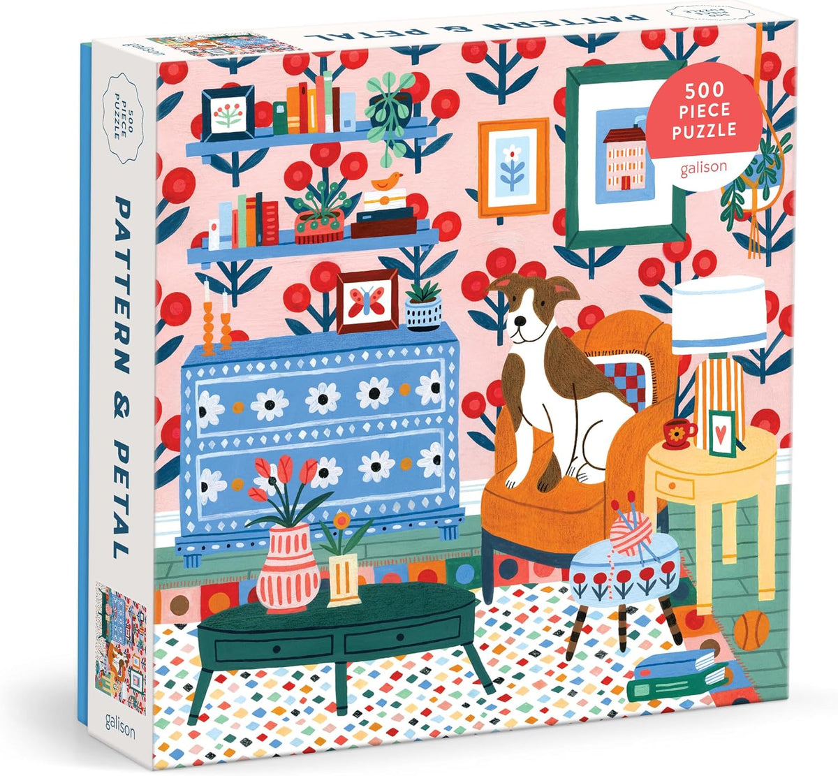 Pattern & Petal 500pc Puzzle