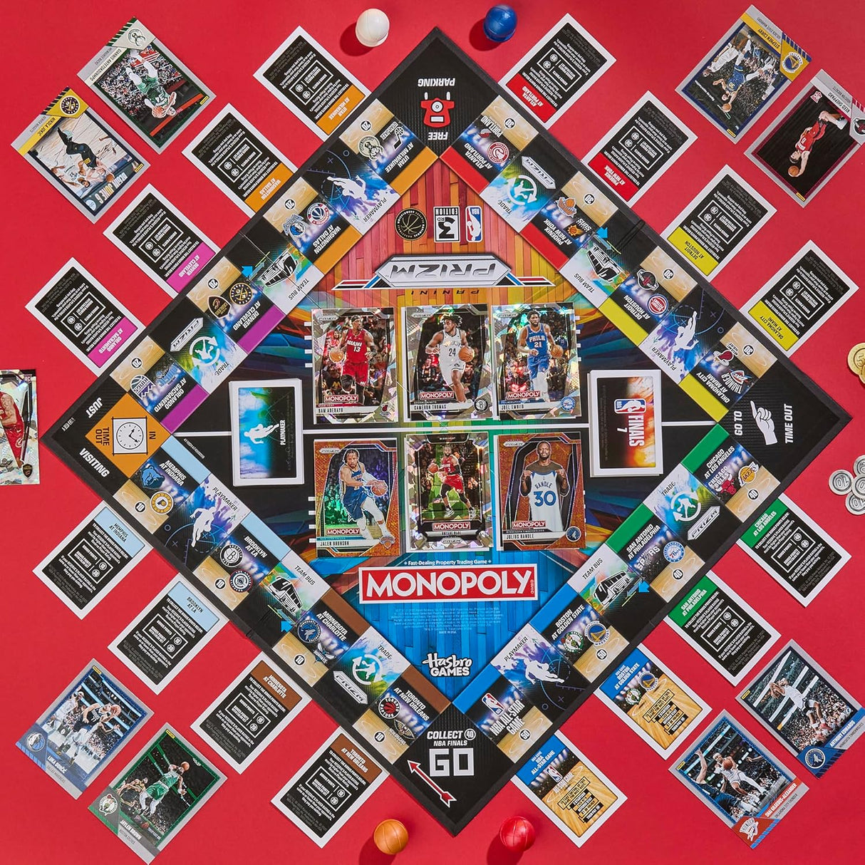Monopoly: Panini Prizm NBA Edition
