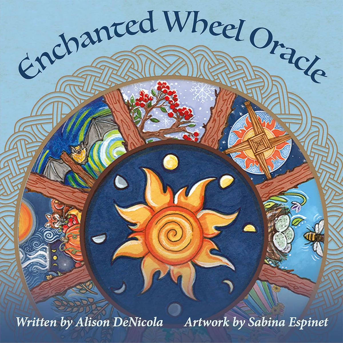 Enchanted Wheel Oracle: 45 Round Cards With Hand Painted Art