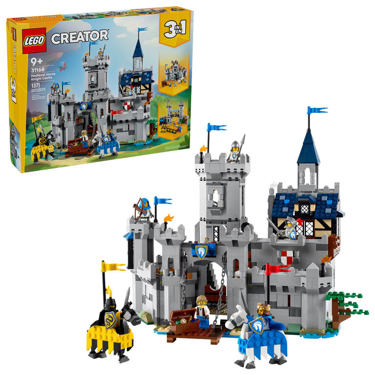 LEGO Creator 3 in 1 Medieval Horse Knight Castle