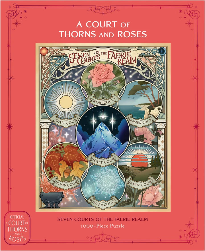 A Court of Thorns and Roses: Official Seven Courts of the Faerie Realm 1000pc Puzzle