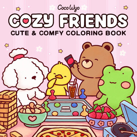 Cozy Friends: Coloring Book