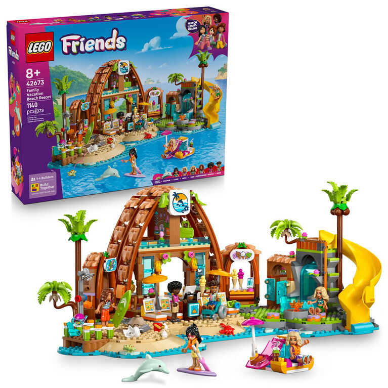 LEGO Friends Family Vacation Beach Resort