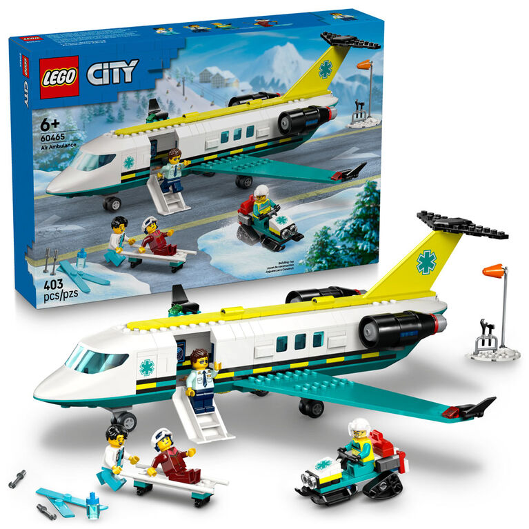 LEGO City Emergency Air Ambulance Airplane