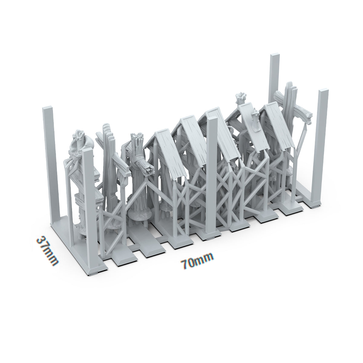 AK BASING BITS Wood Crosses