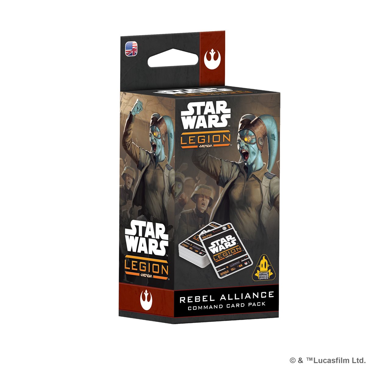 Star Wars Legion Rebel Alliance Command Card Pack
