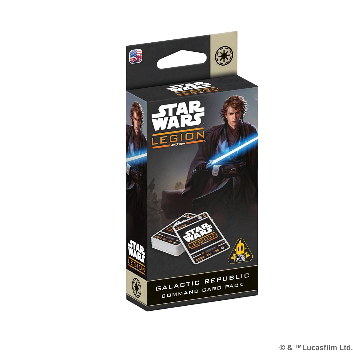 Star Wars Legion Galactic Republic Command Cards Pack
