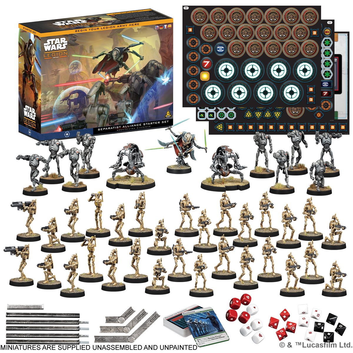 Star Wars Legion Separatist Alliance Starter Set