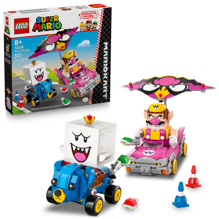 LEGO Super Mario: Mario Kart - Wario & King Boo