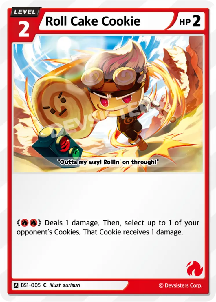Roll Cake Cookie