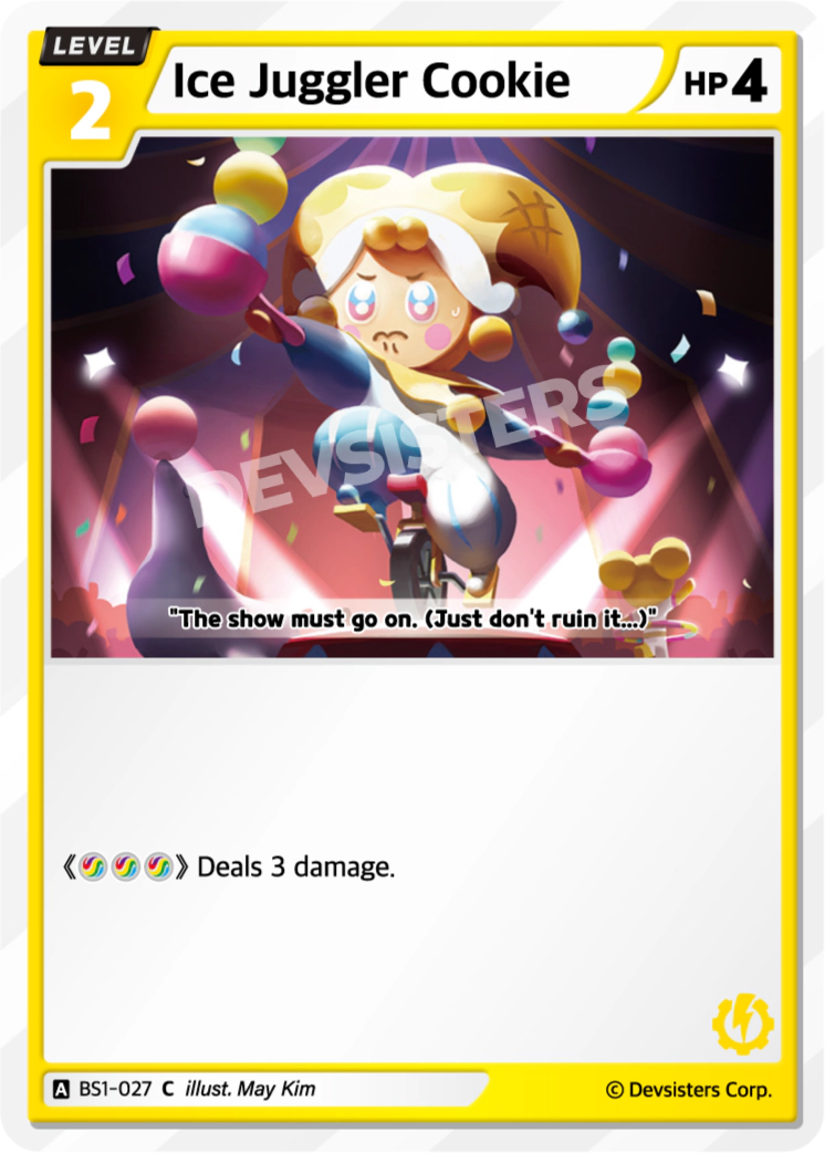 Ice Juggler Cookie