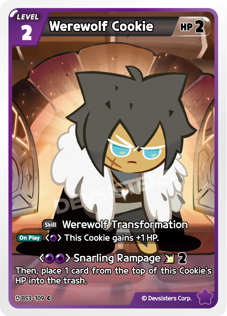 Werewolf Cookie