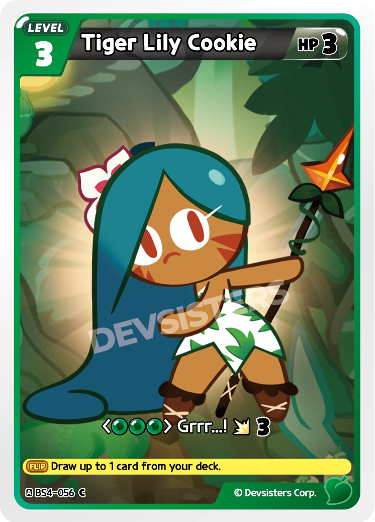Tiger Lily Cookie