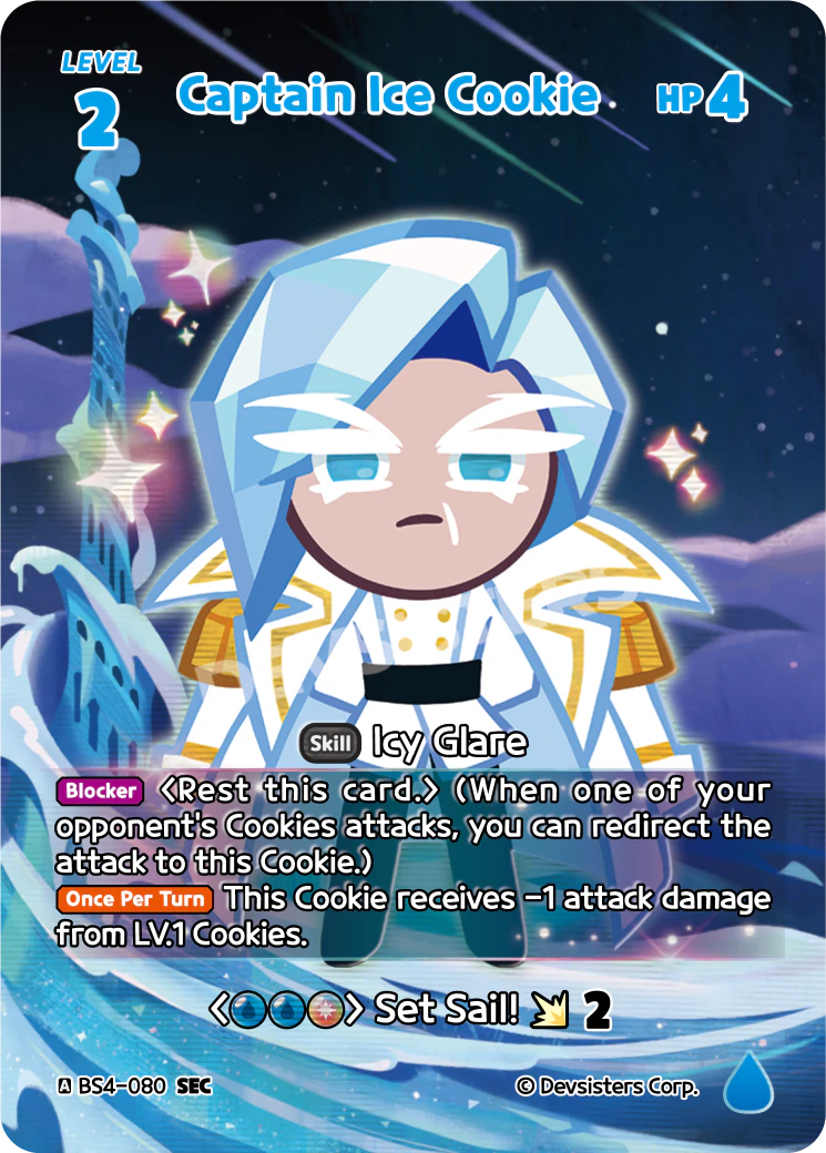 Captain Ice Cookie