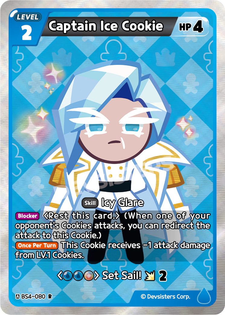 Captain Ice Cookie