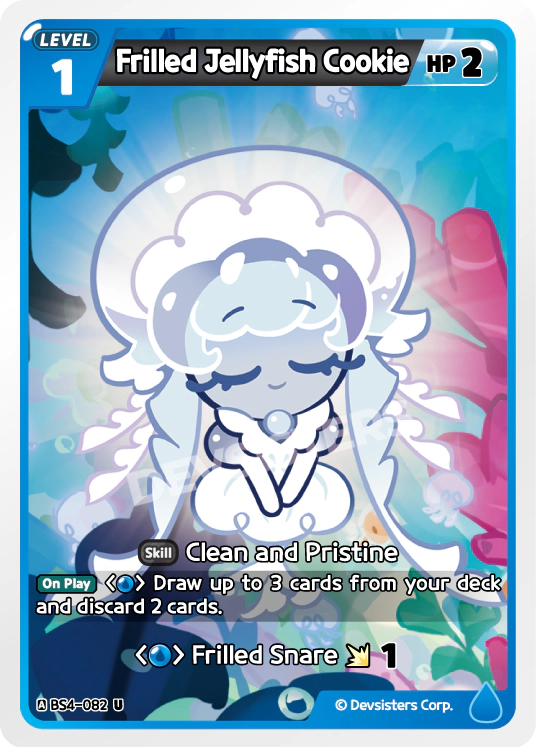 Frilled Jellyfish Cookie