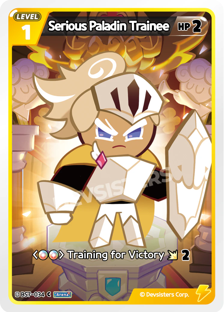 Serious Paladin Trainee