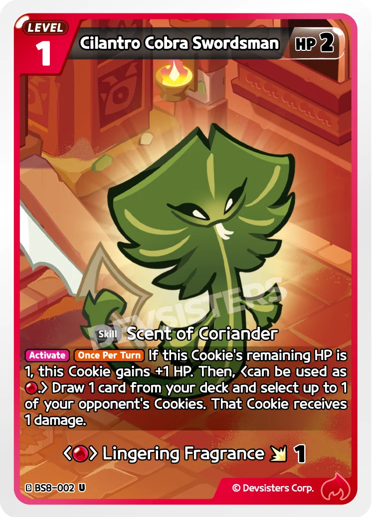Cilantro Cobra Swordsman