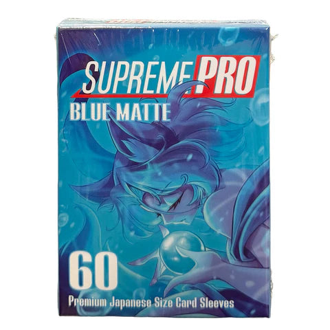 Supreme Pro Blue Matte JPN 60 Sleeves