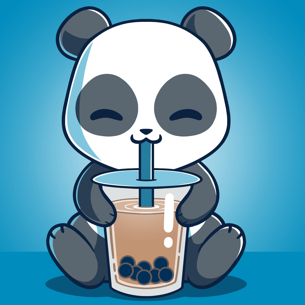 Boba Panda Plush Tote Bag