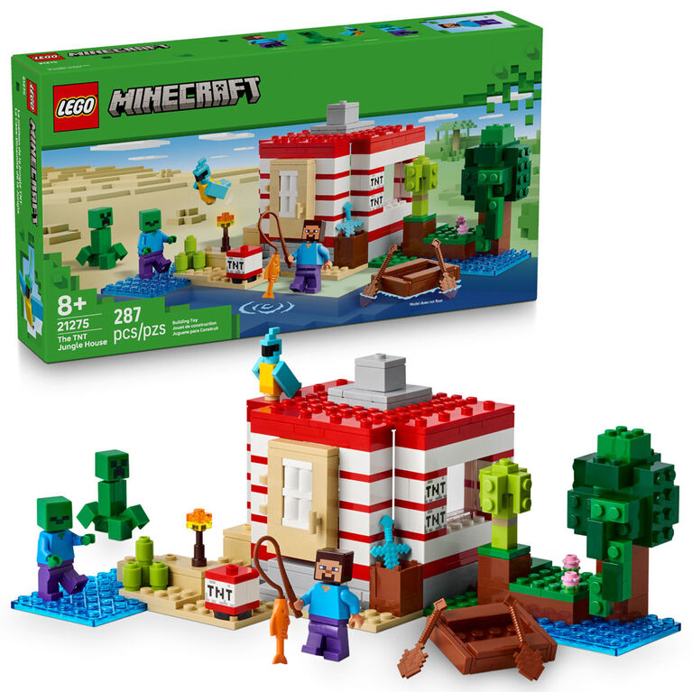 LEGO Minecraft The TNT Jungle House