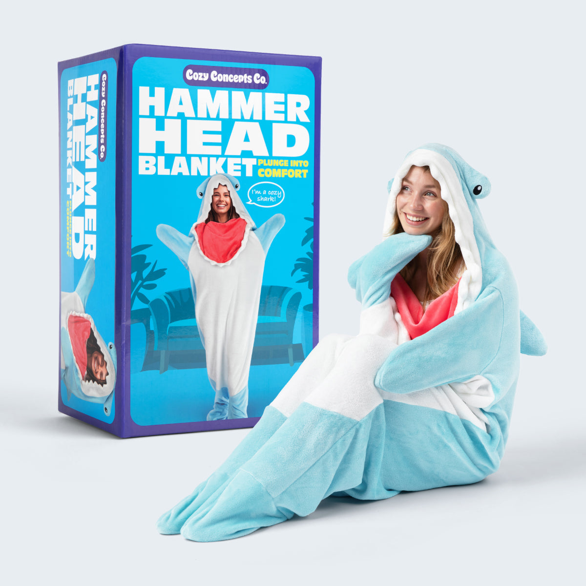 Hammerhead Shark Blanket product image
