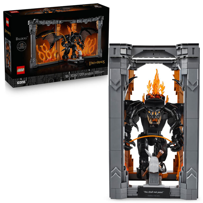LEGO Icons The Lord of the Rings: Balrog Book Nook