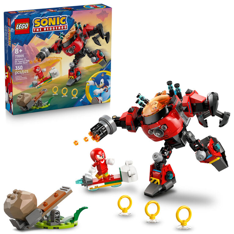 LEGO Sonic the Hedgehog Knuckles vs. Dr. Eggman Egg Crusher Mech