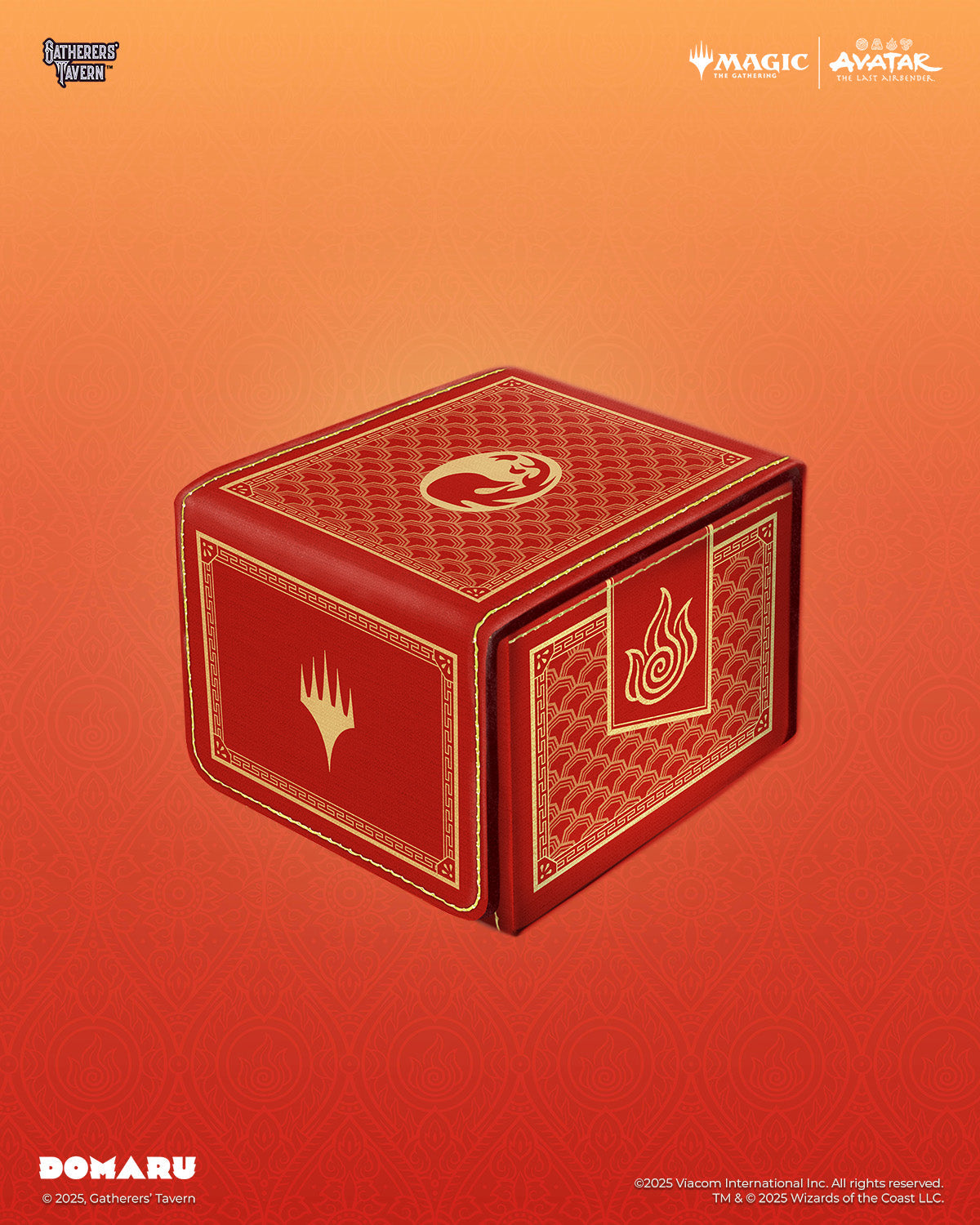 Domaru: Avatar The Last Airbender Deck Box - Fire Nation Edition