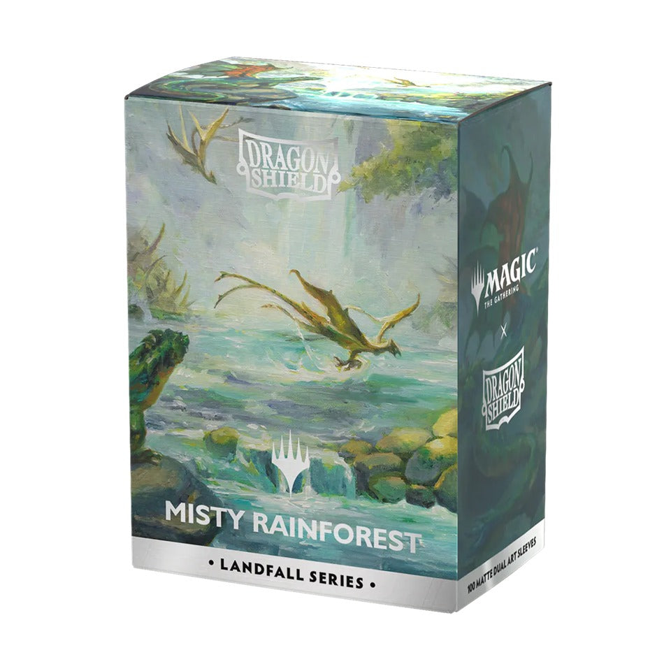 Dragon Shield 100 Misty Rainforest
