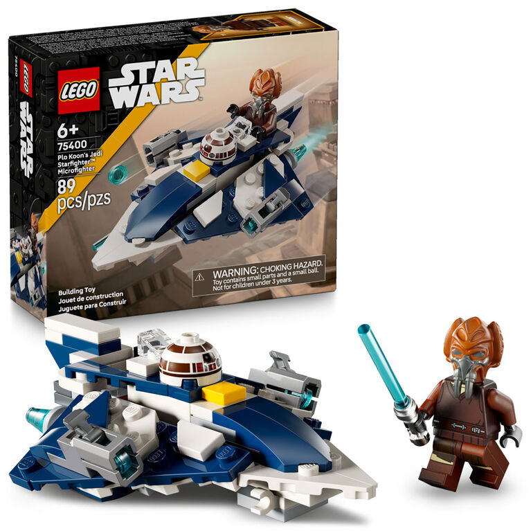 LEGO Star Wars Plo Koon's Jedi Starfighter Microfighter