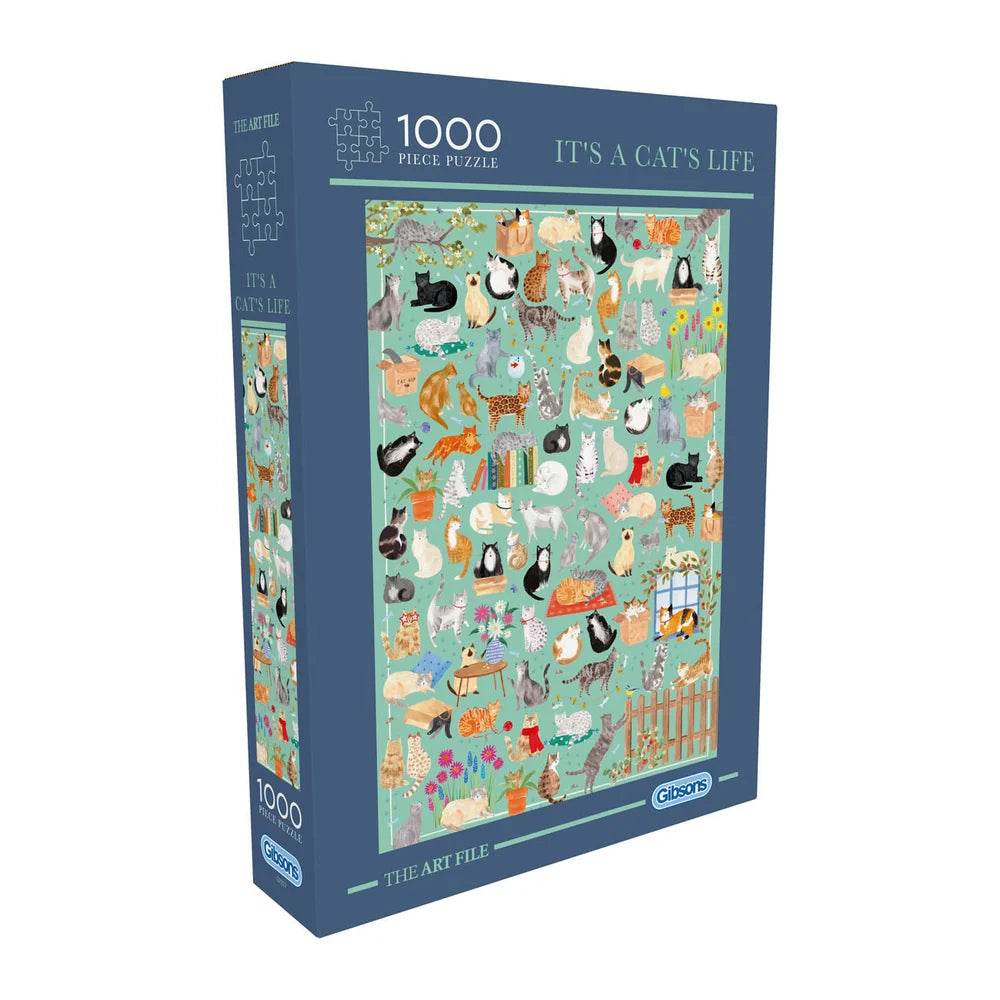 Art File Cat Life 1000pc