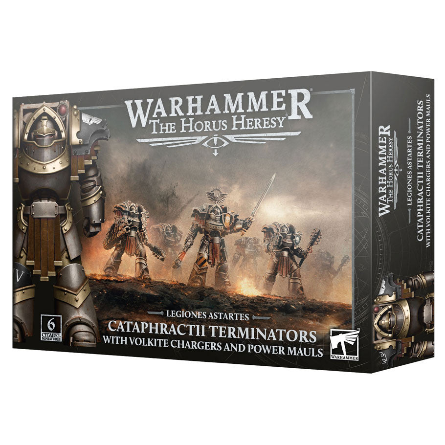 Legiones Astartes: Cataphractii Terminators with Power Mauls